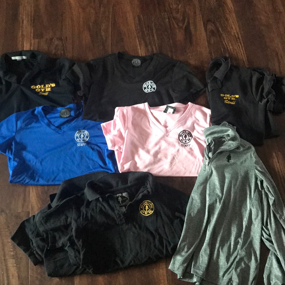 Golds gym staff attire size XS/S